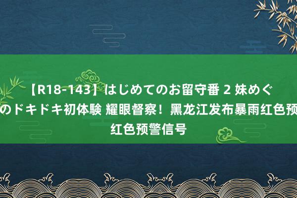 【R18-143】はじめてのお留守番 2 妹めぐちゃんのドキドキ初体験 耀眼督察！黑龙江发布暴雨红色预警信号