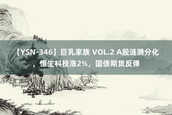 【YSN-346】巨乳家族 VOL.2 A股涟漪分化，恒生科技涨2%，国债期货反弹