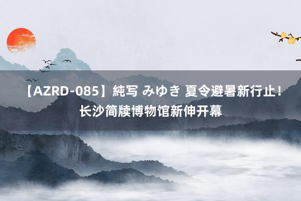 【AZRD-085】純写 みゆき 夏令避暑新行止！长沙简牍博物馆新伸开幕