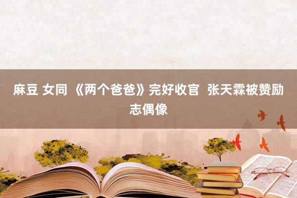 麻豆 女同 《两个爸爸》完好收官  张天霖被赞励志偶像